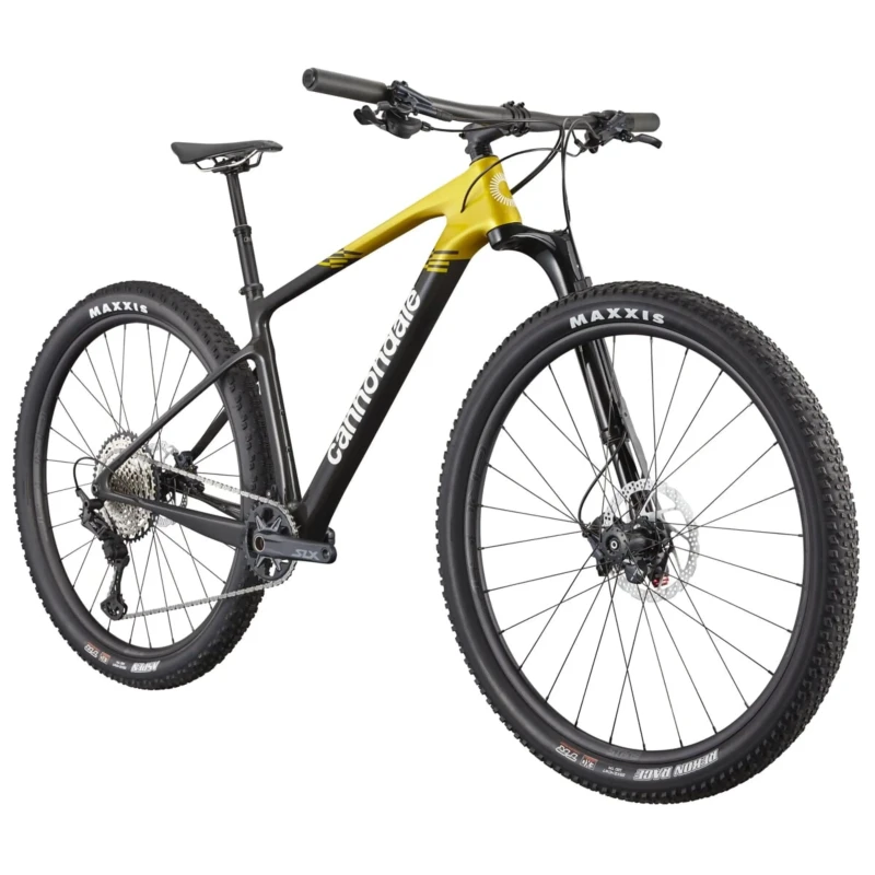 Rower MTB Cannondale Scalpel HT Carbon 1 Phoenix Yellow  - widok z przodu