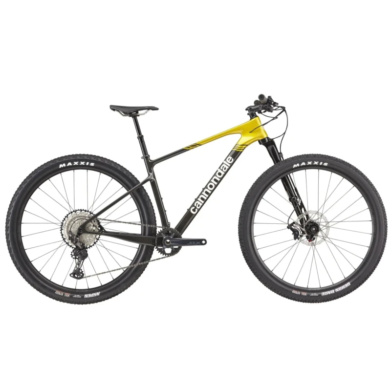 Rower MTB Cannondale Scalpel HT Carbon 1 Phoenix Yellow - widok z boku