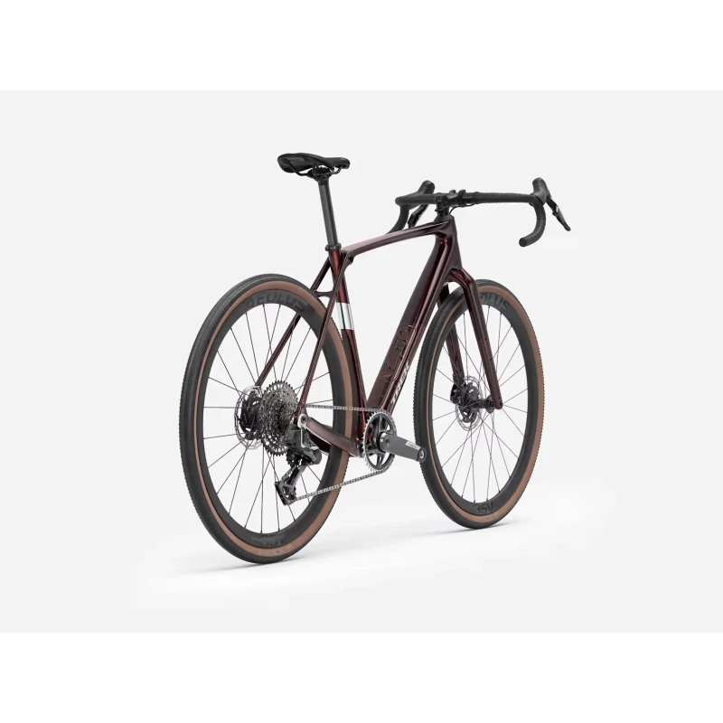 Rower gravel Trek Checkpoint SL 7 AXS Gen 3 Bordowy - widok z tyłu