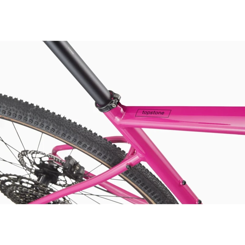 Rower gravel Cannondale Topstone 2 1x Różowy - rama i wspornik siodła
