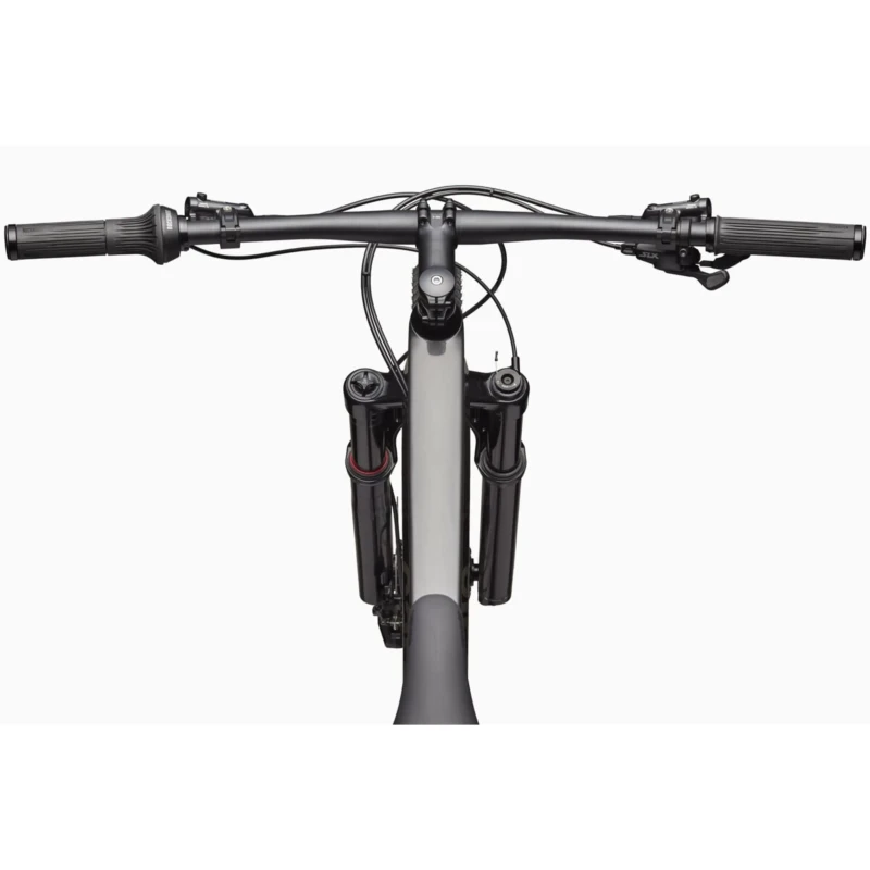 Rower MTB Cannondale Scalpel HT Carbon 2 Smoke Black - widok kierownicy i ramy