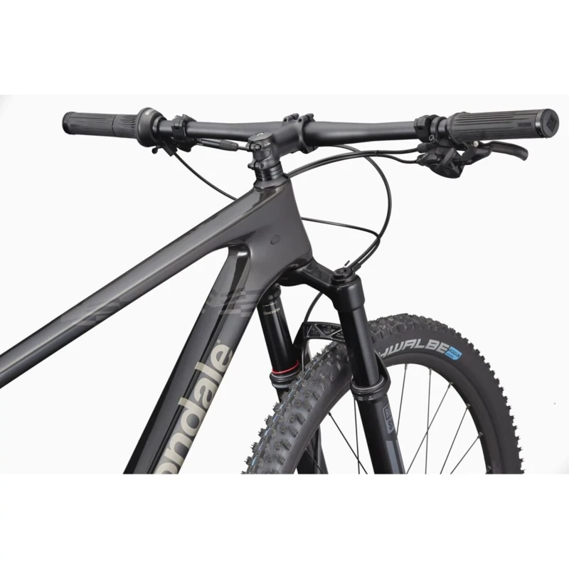 Rower MTB Cannondale Scalpel HT Carbon 2 Smoke Black - widok kierownicy