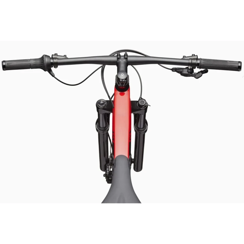 Rower MTB Cannondale Scalpel HT Carbon 3 Czerwony - widok kierownicy