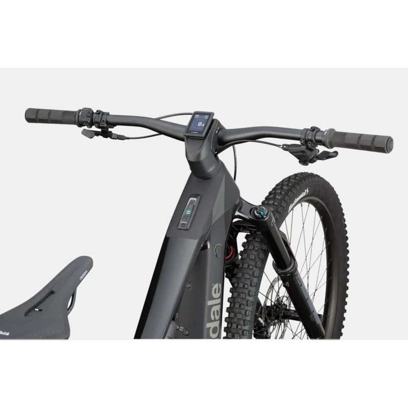 Rower elektryczny Cannondale Moterra Carbon 2 Czarny - widok kierownicy