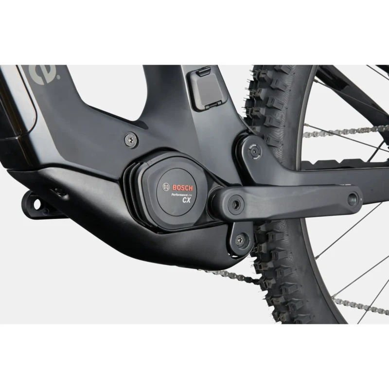 Rower elektryczny Cannondale Moterra Carbon 2 Czarny - widok korby