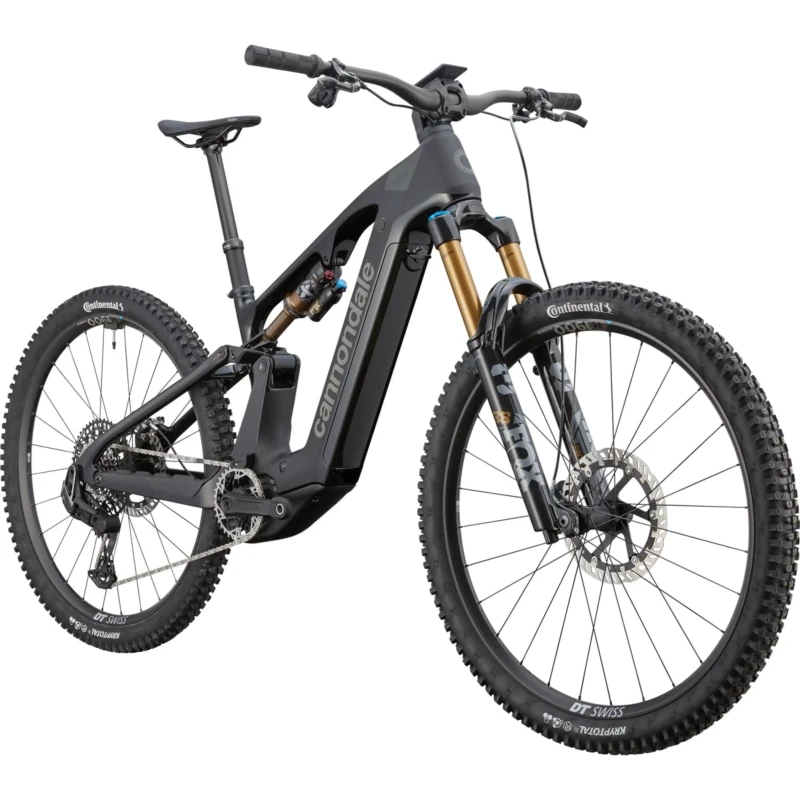 Rower elektryczny Cannondale Moterra Carbon 1 Czarny - widok z przodu