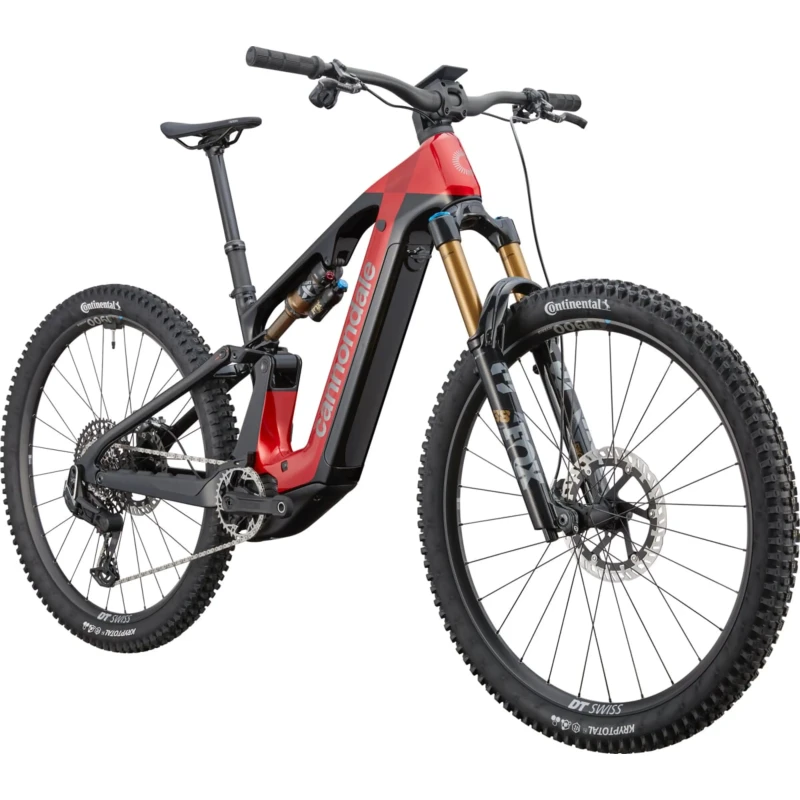 Rower elektryczny Cannondale Moterra Carbon 1 Czerwony - widok z przodu