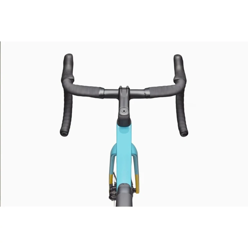 Rower szosowy Cannondale SuperSix Evo Carbon 3 Niebieski - widok kierownicy