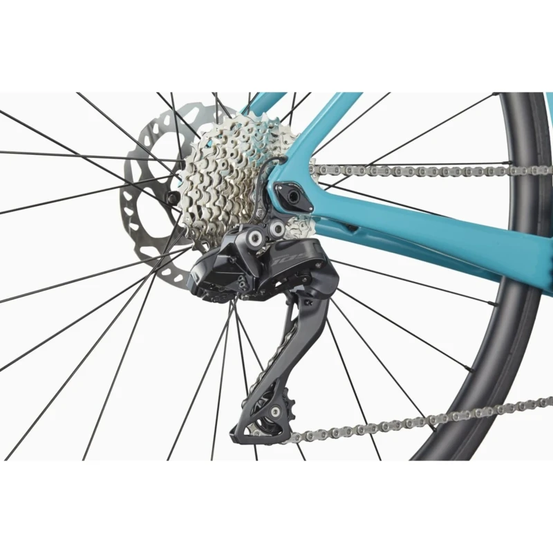 Rower szosowy Cannondale SuperSix Evo Carbon 3 Niebieski - widok piasty