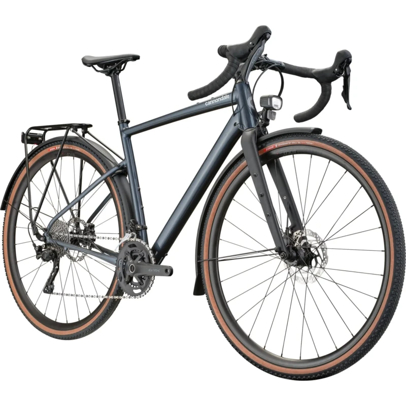 Rower gravel Cannondale Topstone EQ Granatowy - widok z przodu