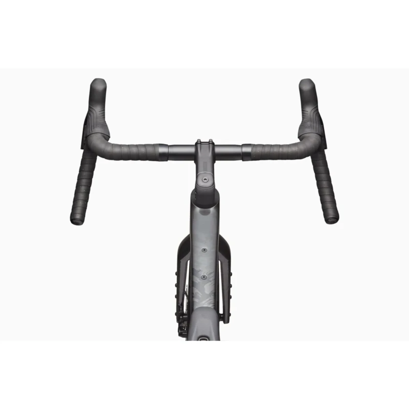 Rower gravel Cannondale Topstone Carbon 3 GRX 2x Czarny - widok kierownicy