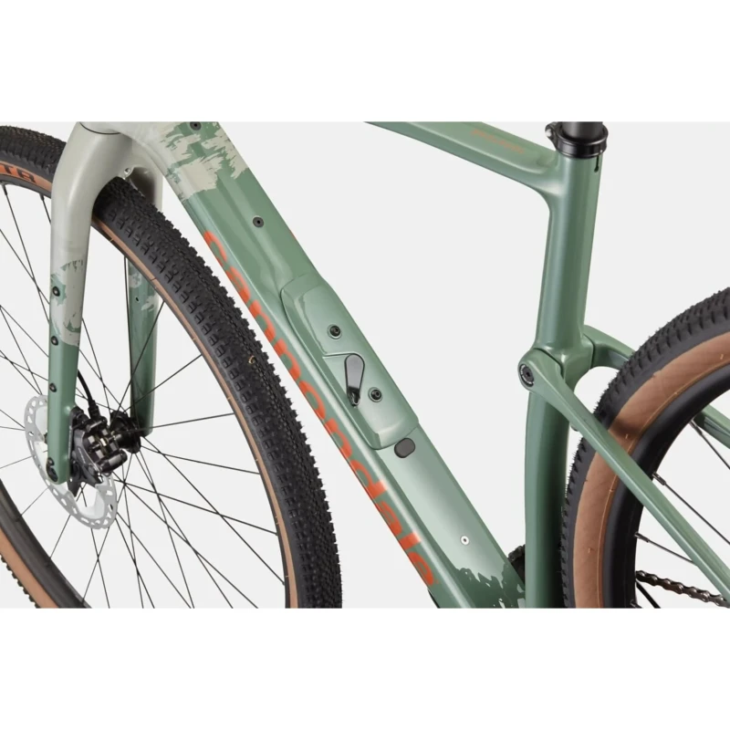 Rower gravel Cannondale Topstone Carbon 2 GRX 2x Zielony - widok ramy