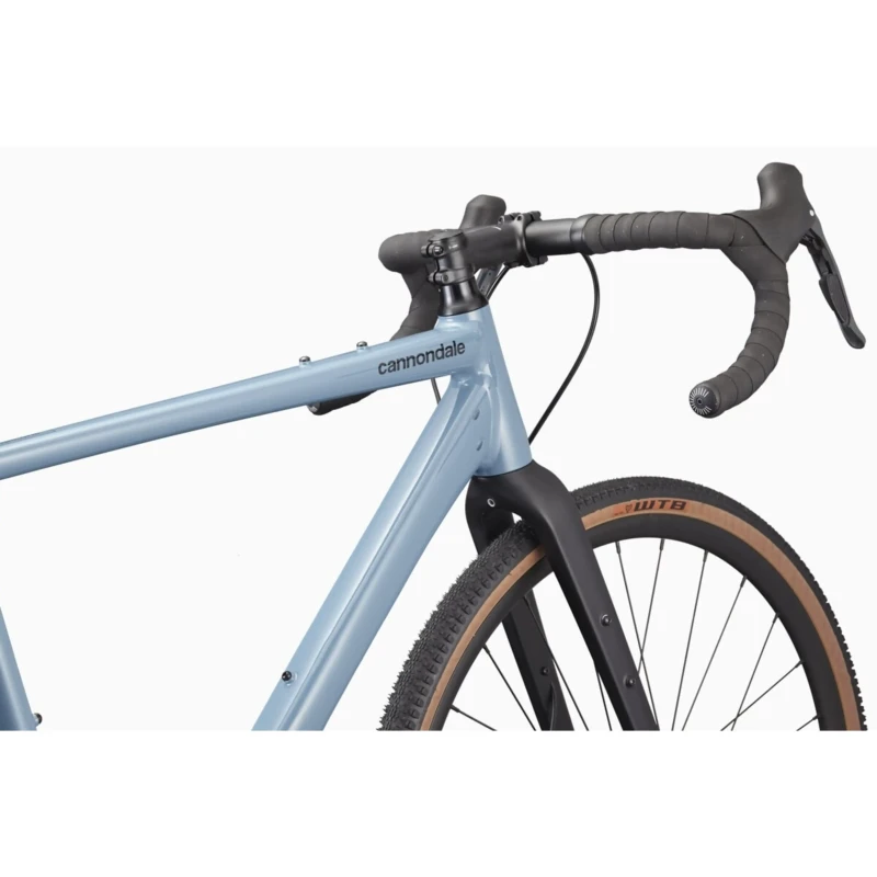 Rower gravel Cannondale Topstone 3 Niebieski - widok ramy i kierownicy