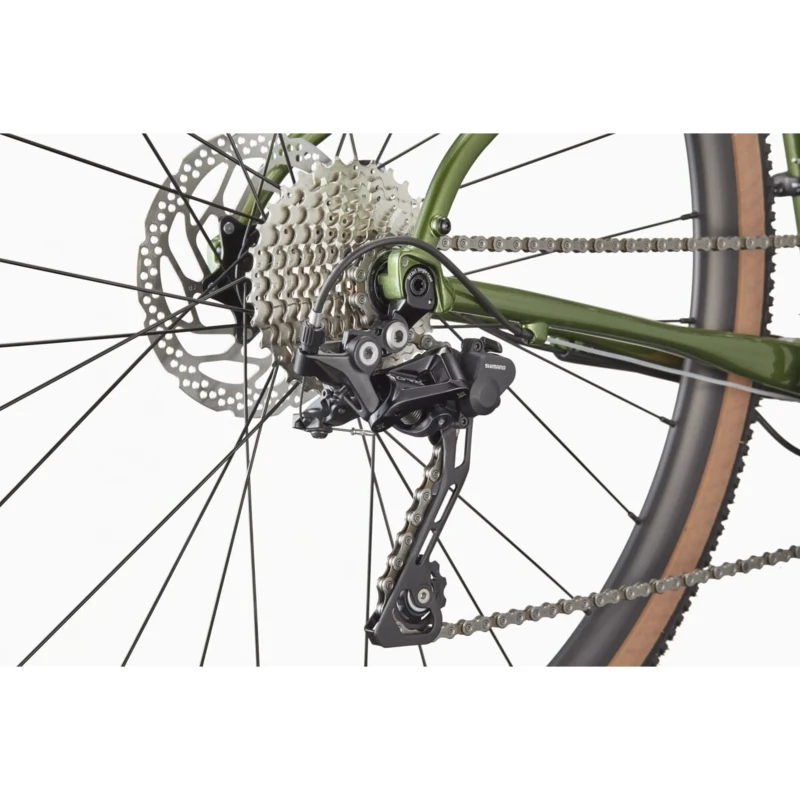 Rower gravel Cannondale Topstone 2 2x Zielony - widok piasty