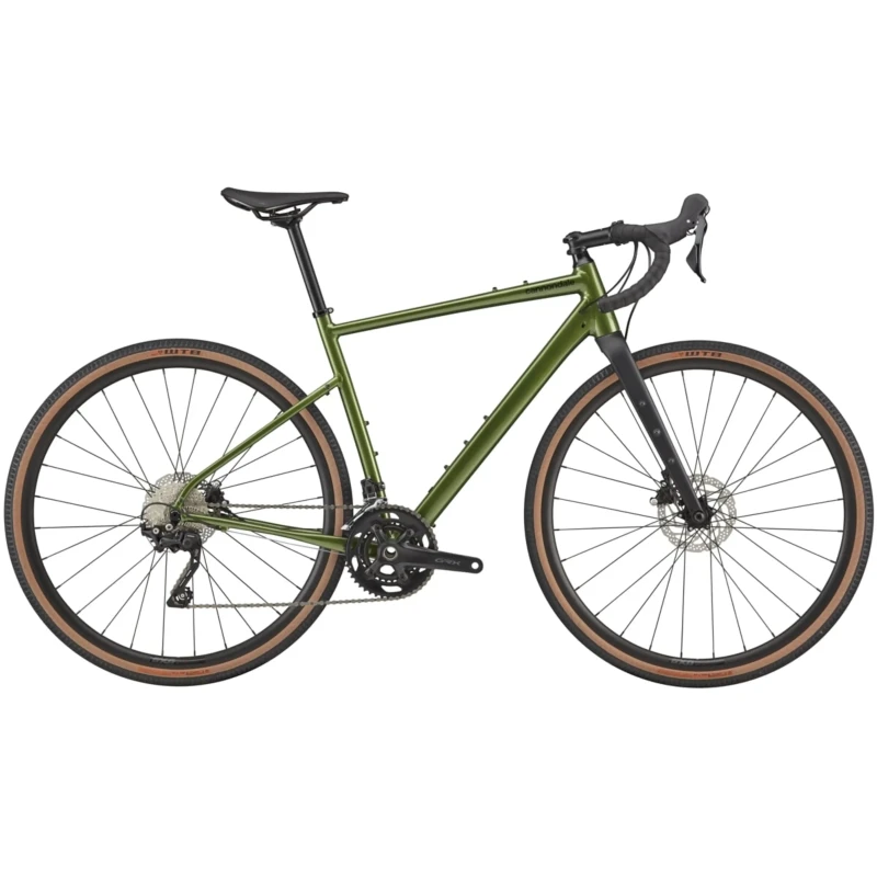 Rower gravel Cannondale Topstone 2 2x Zielony - widok z boku