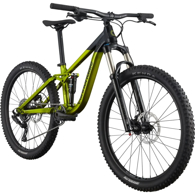 Rower młodzieżowy Cannondale Habit 26"; Zielony - widok z przodu