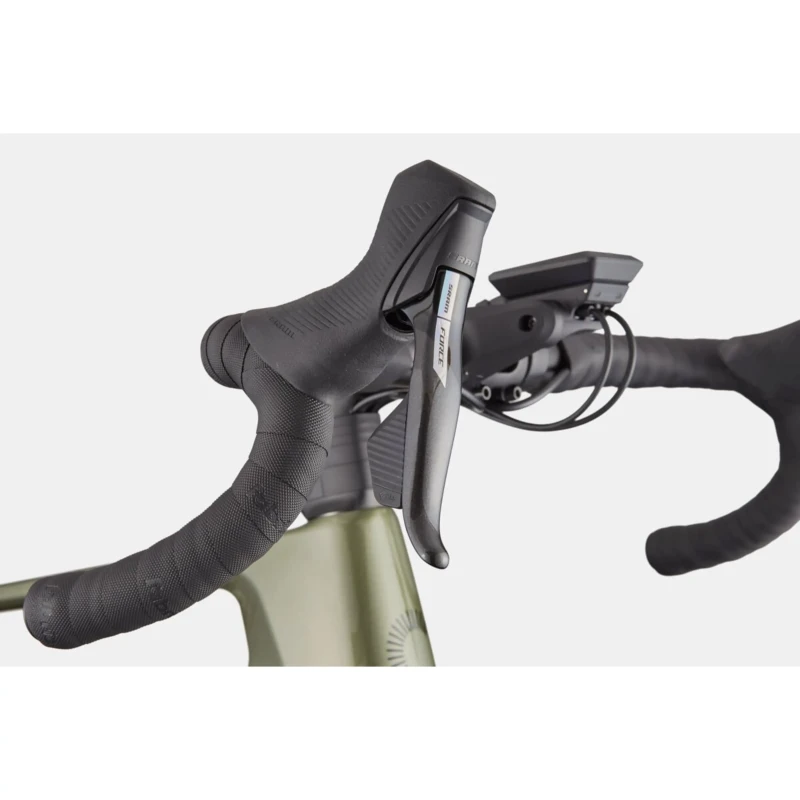 Rower elektryczny Cannondale Synapse Neo Allroad 2 Oliwkowy - gripy