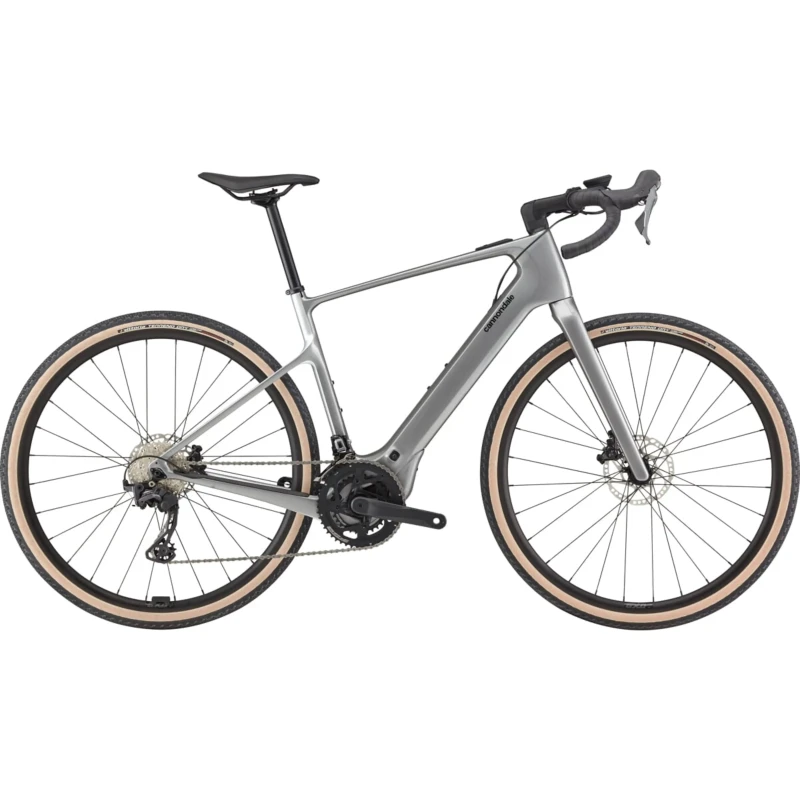 Rower elektryczny Cannondale Synapse Neo Allroad 2 Szary - widok z boku
