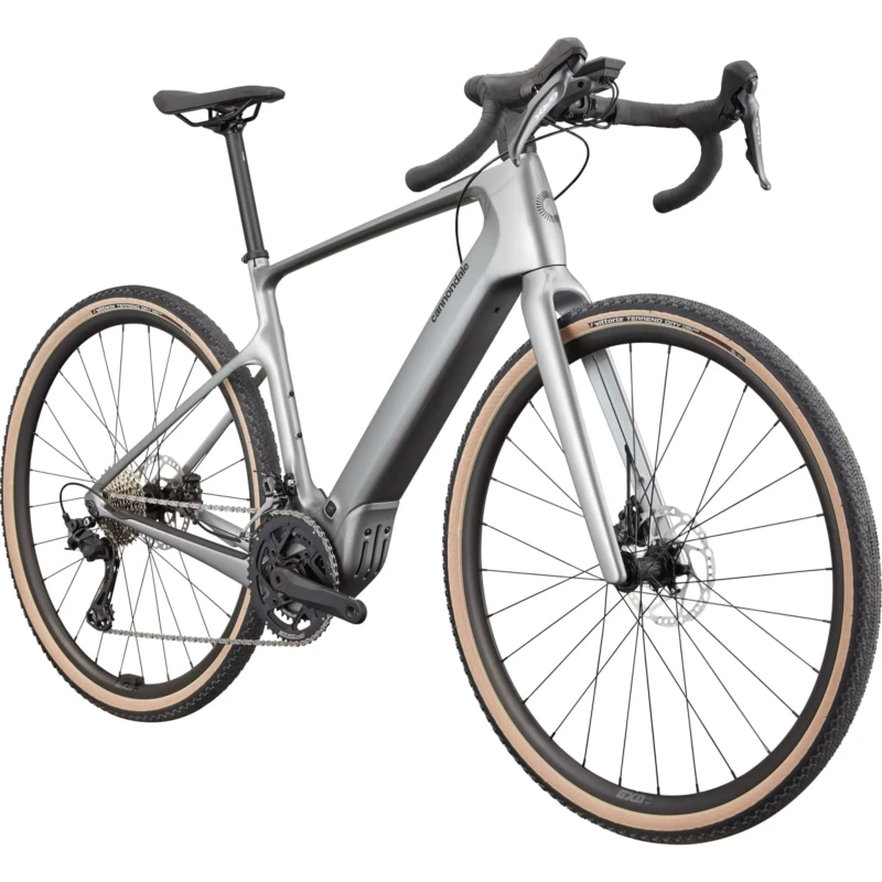 Rower elektryczny Cannondale Synapse Neo Allroad 2 Szary - widok z przodu
