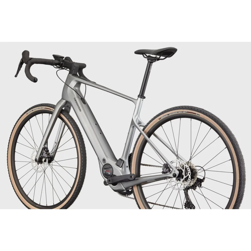 Rower elektryczny Cannondale Synapse Neo Allroad 2 Szary - widok z tyłu