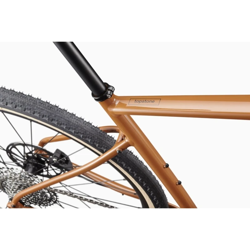 Rower gravel Cannondale Topstone Apex 1 Cinnamon - rama i wspornik siodła