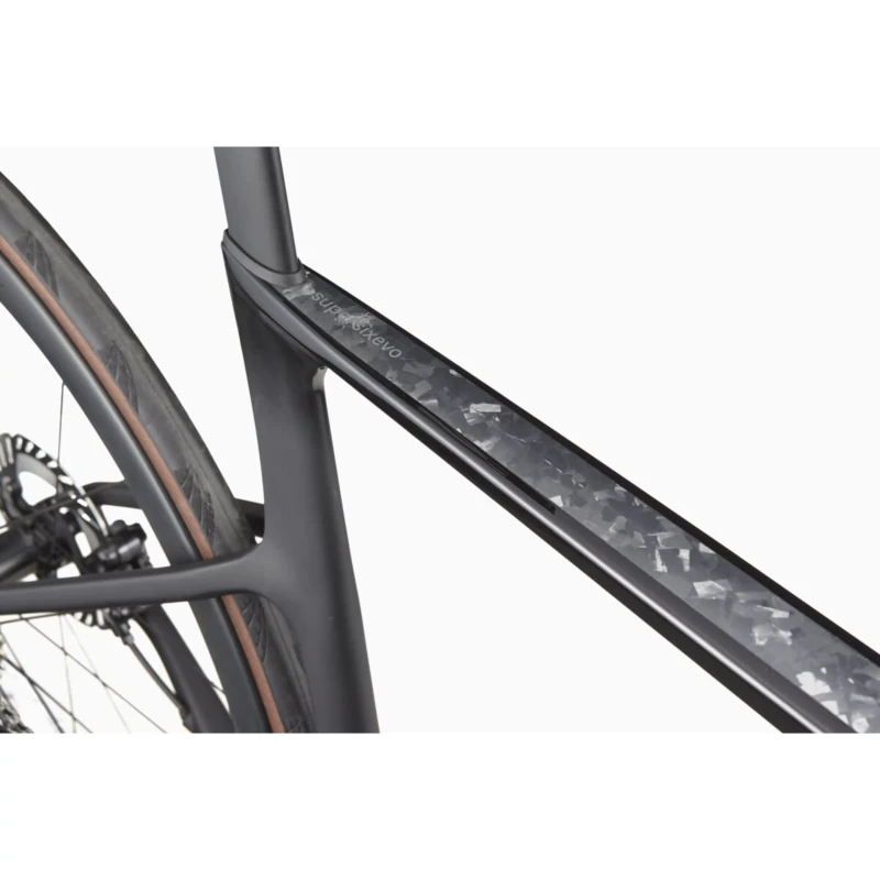 Rower szosowy Cannondale SuperSix EVO Hi-MOD 2 Czarny - rama i wspornik siodła