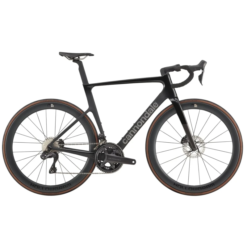Rower szosowy Cannondale SuperSix EVO Hi-MOD 2 Czarny - widok z boku