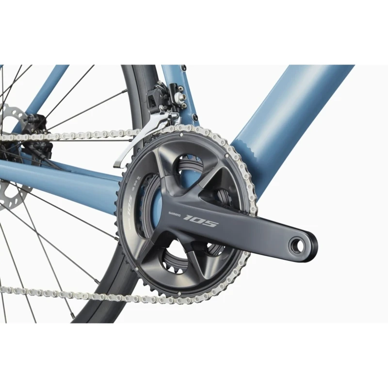 Rower szosowy Cannondale SuperSix EVO 4 Niebieski - widok korby