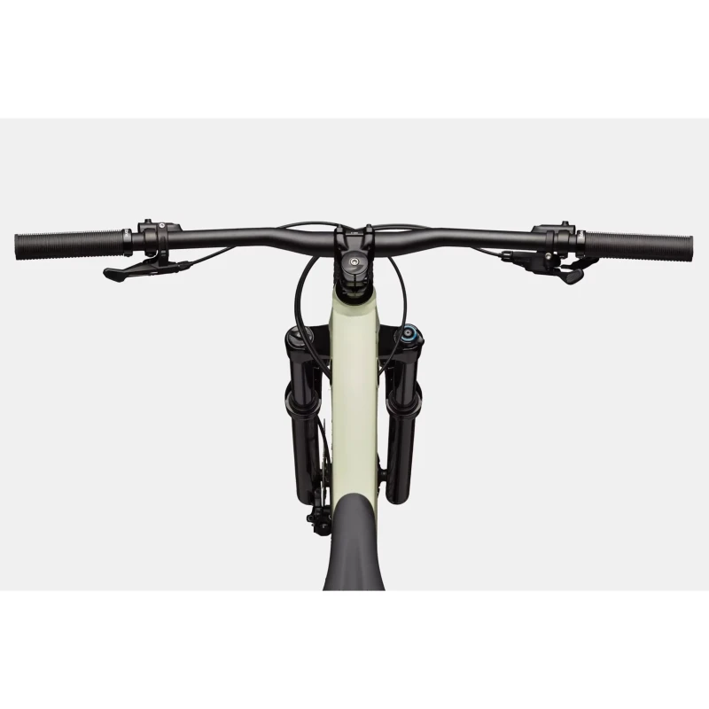 Rower MTB Cannondale Habit 4 Ice Green - widok kierownicy