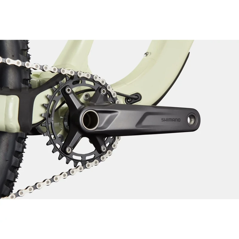 Rower MTB Cannondale Habit 4 Ice Green - widok korby