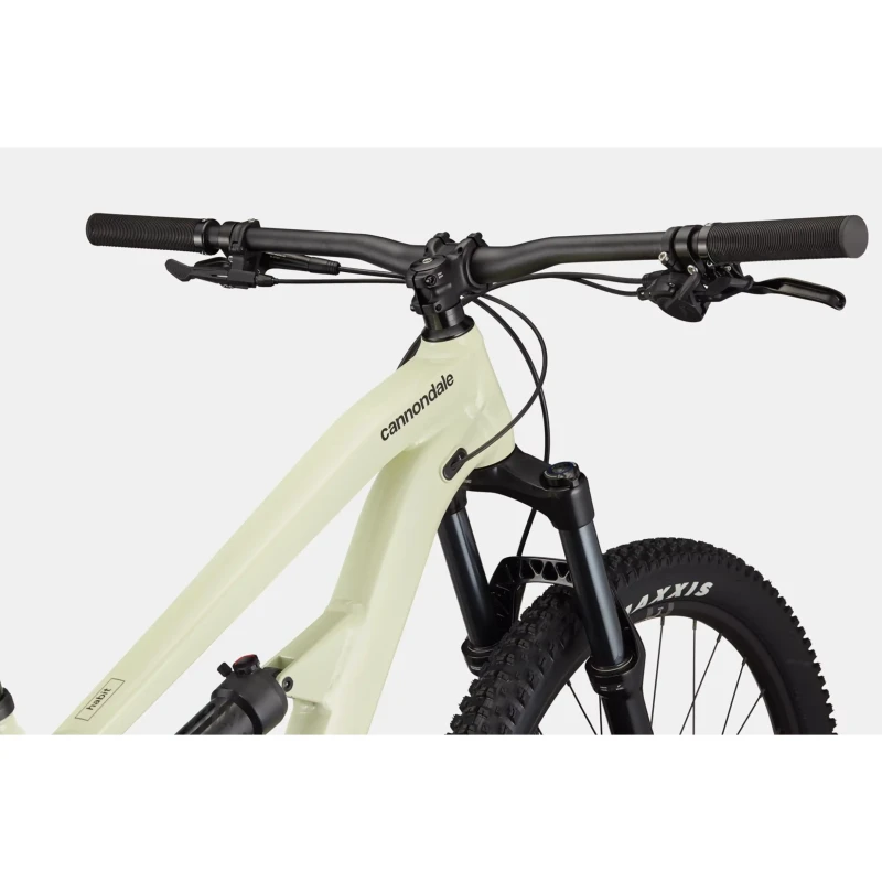 Rower MTB Cannondale Habit 4 Ice Green - widok ramy i kierownicy