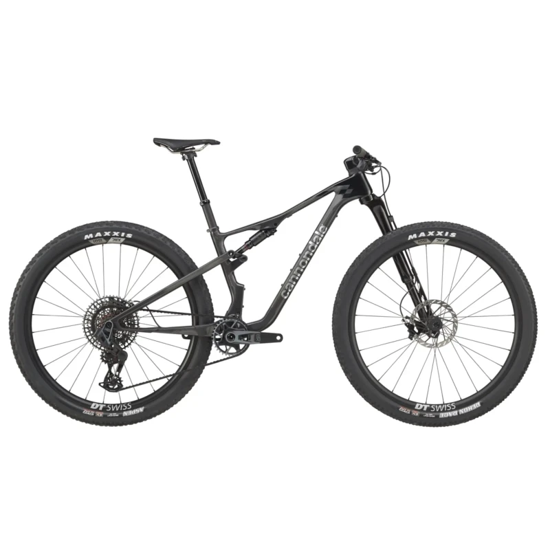 Rower MTB Cannondale Scalpel Carbon 1 Grafitowo Czarny - widok z boku