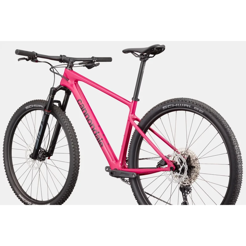 Rower MTB Cannondale Scalpel HT Carbon 4 Różowy - widok z tyłu