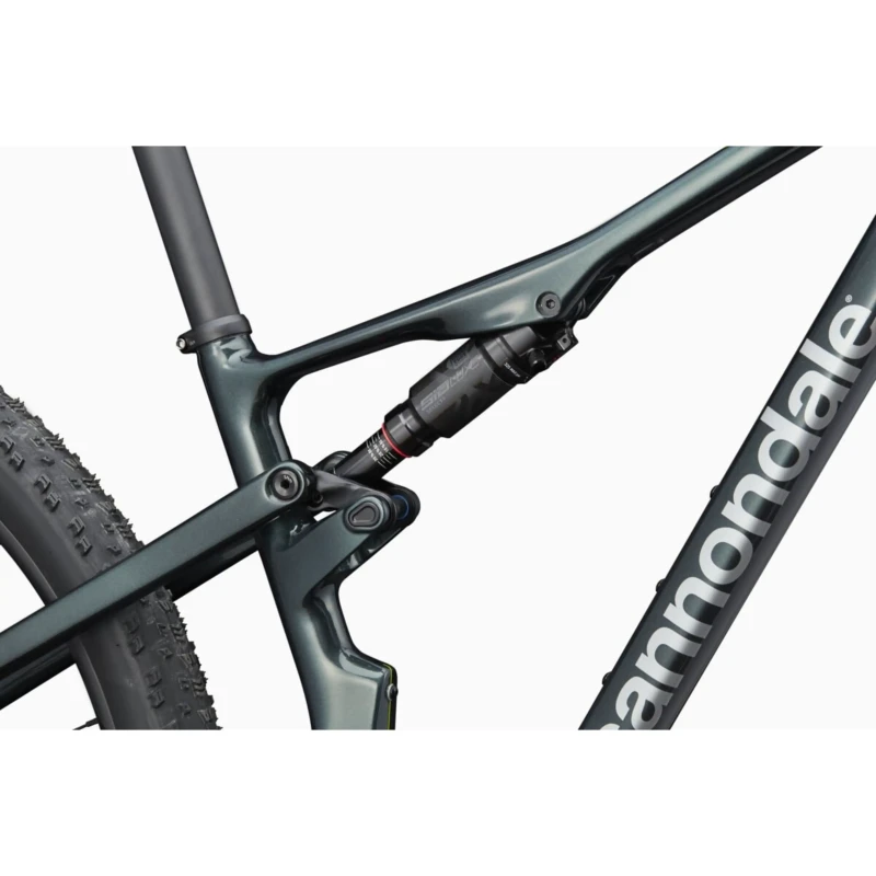 Rower MTB Cannondale Scalpel Carbon 3 Granatowo Zielony - widok ramy