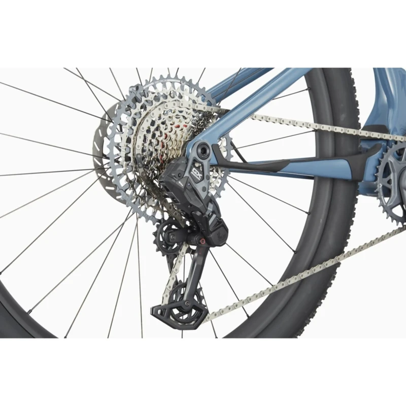 Rower MTB Cannondale Scalpel Carbon 2 Lefty Niebieski - widok tarczy i piasty