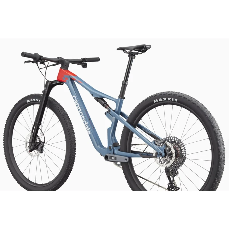 Rower MTB Cannondale Scalpel Carbon 2 Lefty Niebieski - widok z tyłu