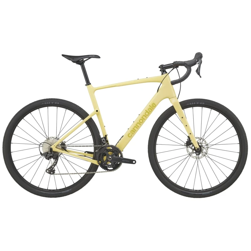 Rower gravel Cannondale Topstone Carbon 3 Żółty - widok z boku