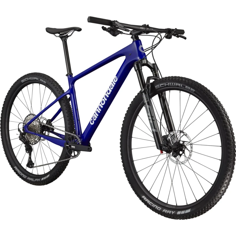Rower MTB Cannondale Scalpel HT Carbon 3 Niebieski - widok z przodu