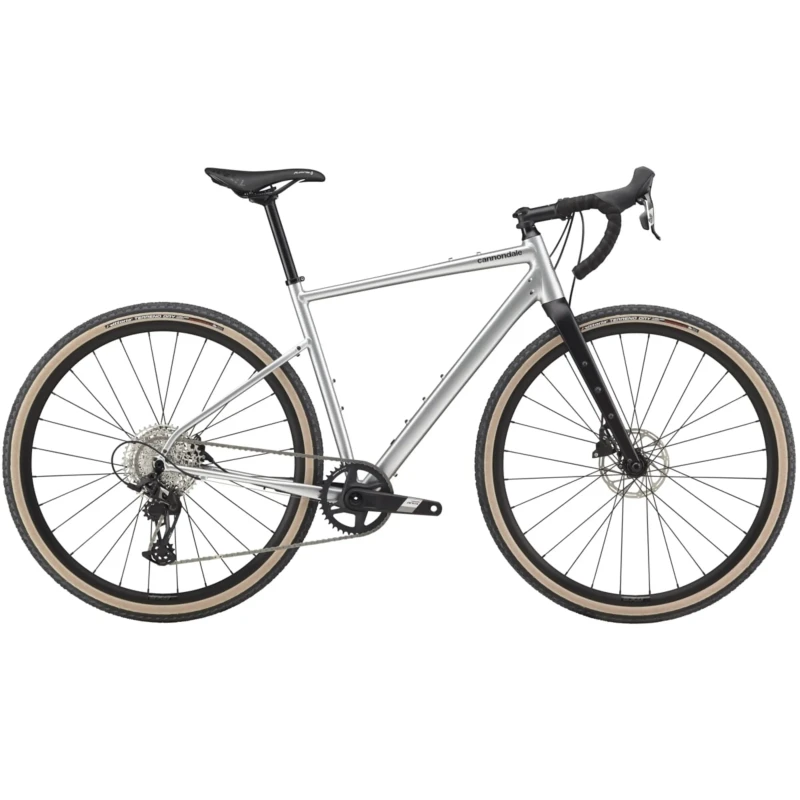 Rower gravel Cannondale Topstone Apex 1 Mercury - widok z boku