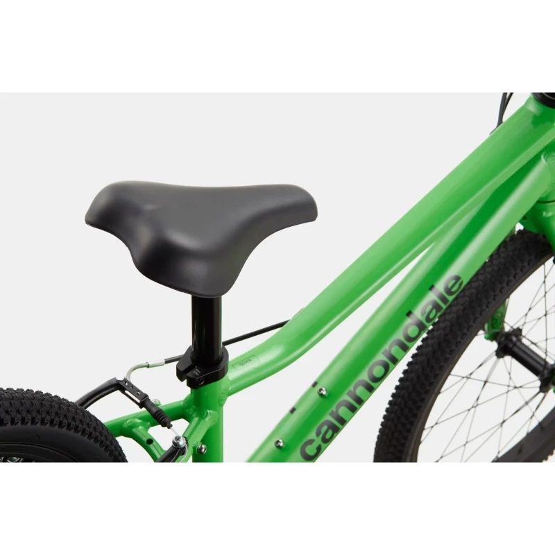 Rower dziecięcy Cannondale Quick 20"; Zielony - siodełko