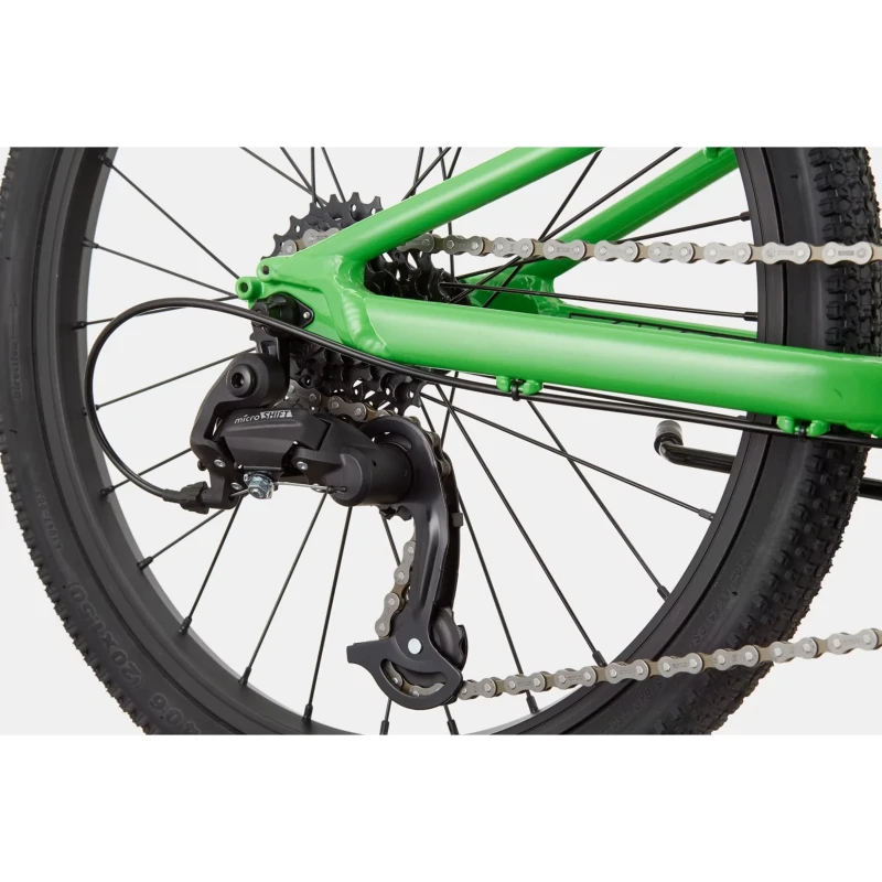 Rower dziecięcy Cannondale Quick 20"; Zielony - widok piasty