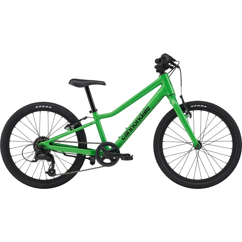 Rower dziecięcy Cannondale Quick 20"; Zielony - widok z boku