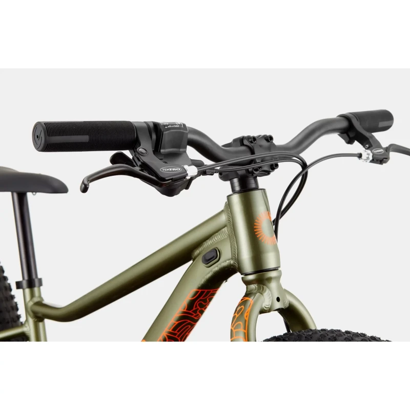 Rower MTB Cannondale Kids Trail Plus 24"; Oliwkowy -  kierownica