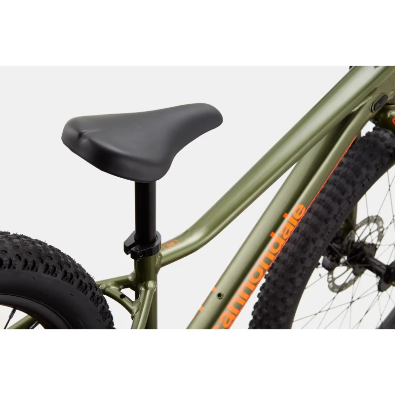 Rower MTB Cannondale Kids Trail Plus 24"; Oliwkowy - siodełko