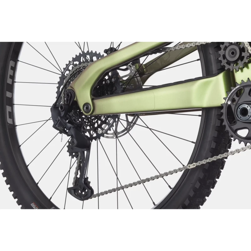 Rower MTB Cannondale Jekyll 1 Zielony - widok piasty