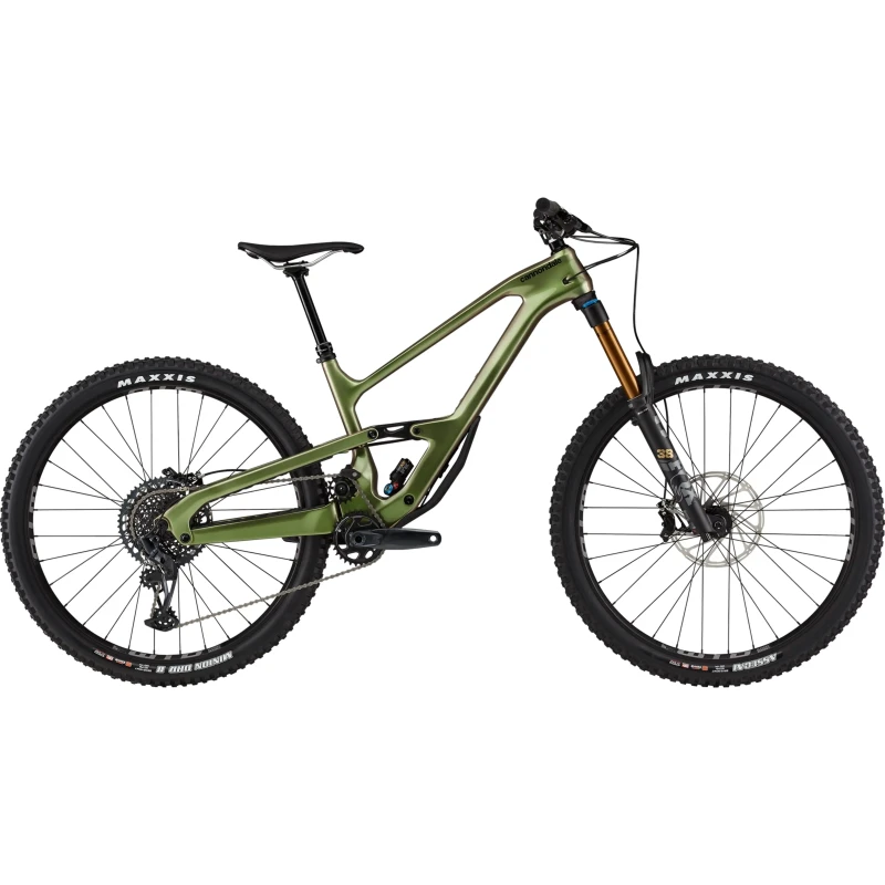 Rower MTB Cannondale Jekyll 1 Zielony - widok z boku