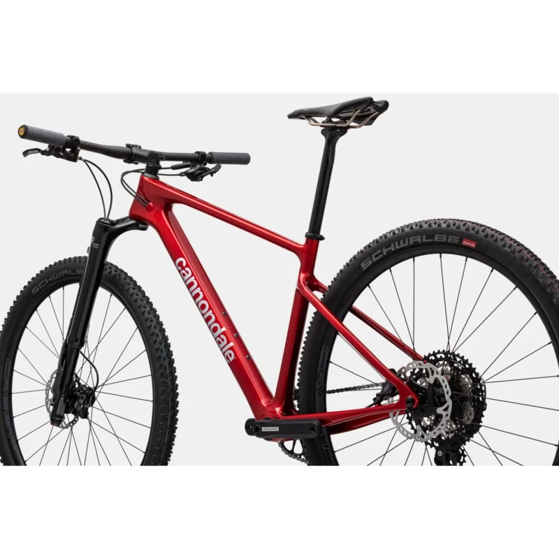 Rower MTB Cannondale Scalpel HT Carbon 2 Czerwony - widok z tyłu