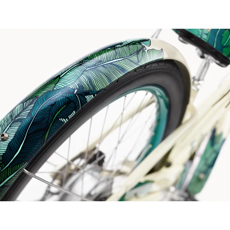 Rower elektryczny Electra Bali Cruiser Go! Beżowy - widok koła