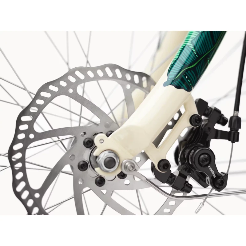 Rower elektryczny Electra Bali Cruiser Go! Beżowy - widok tarczy