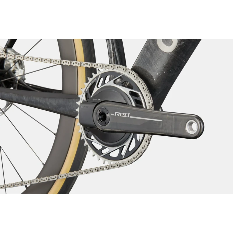 Rower szosowy Cannondale Synapse LAB71 Smartsense Czarny - widok korby